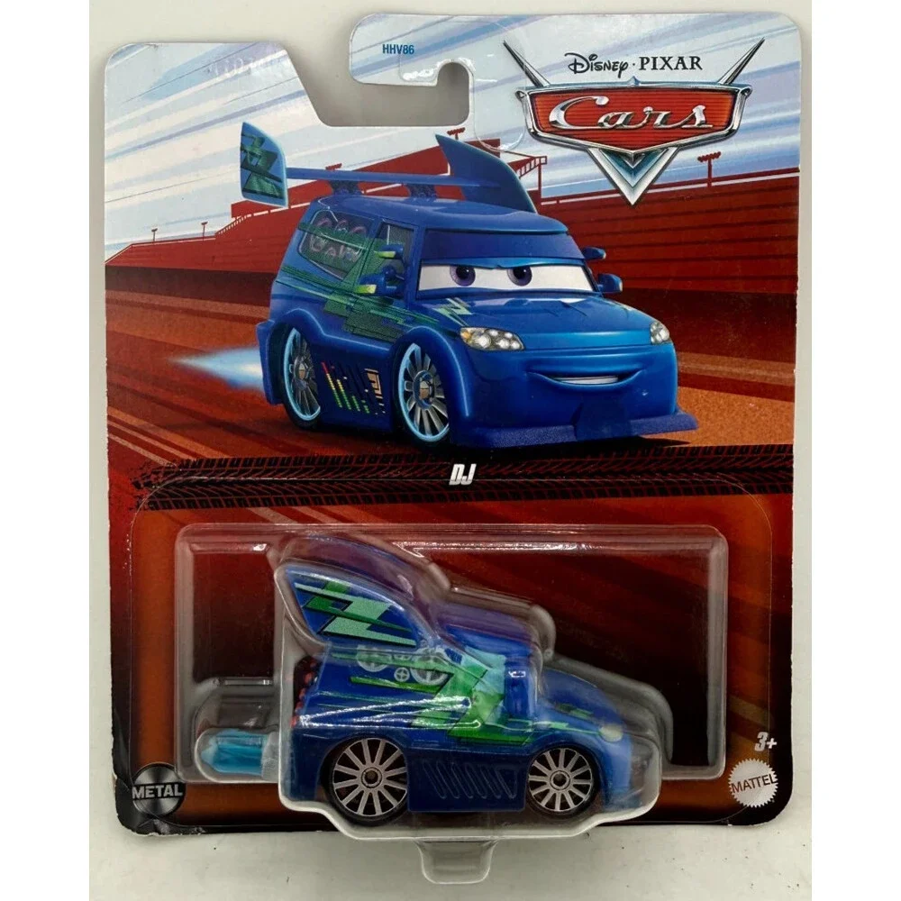 Disney Pixar Cars DJ Tuner Diecast Vehicle Mattel HHV86 New Sealed